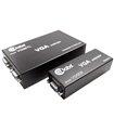 KIT EXTENDER VGA X CAT5 CON TRANSMISOR, RECEPTOR Y LOOP