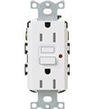 Receptacle Claro CAR 15 120V15AGFST WH 