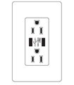 Receptacle Claro CAR 15 120V15AUBTR-WH WH 