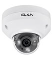 Cámara domo para exteriores ELAN IP de 4 MP con lente fija y IR