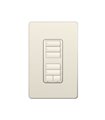 Control de pared doble con R/L y Atenuador de 450W RadioRA2 Colores Brillantes